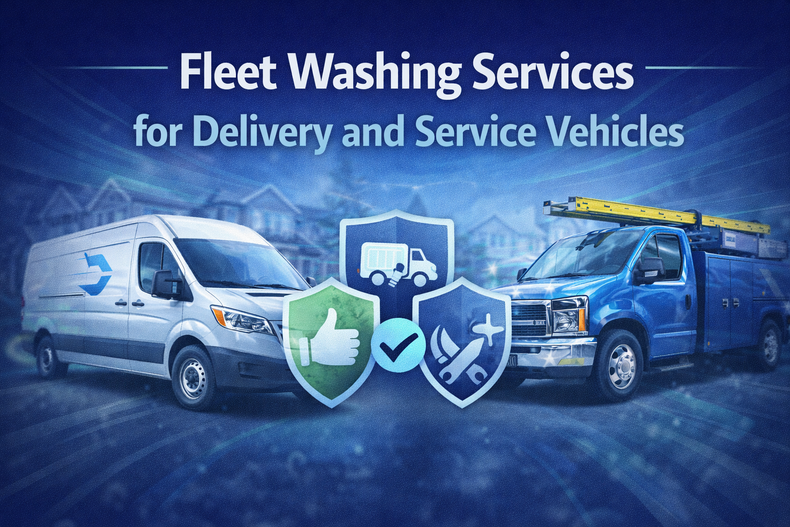 fleet washing services for delivery and service vehicles