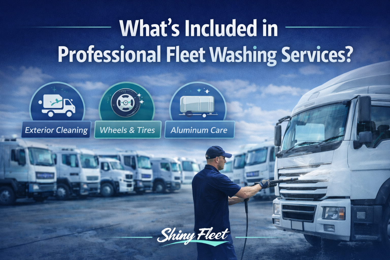 whats included in professional fleet washing
